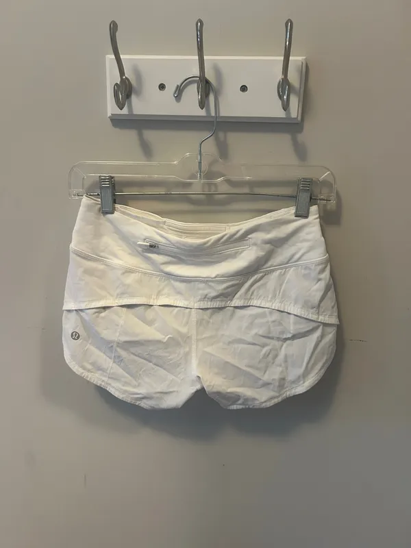 White Lululemon Shorts - Image 2