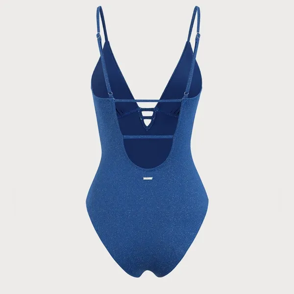 Berlook Blue Lurex Backless One - Image 7