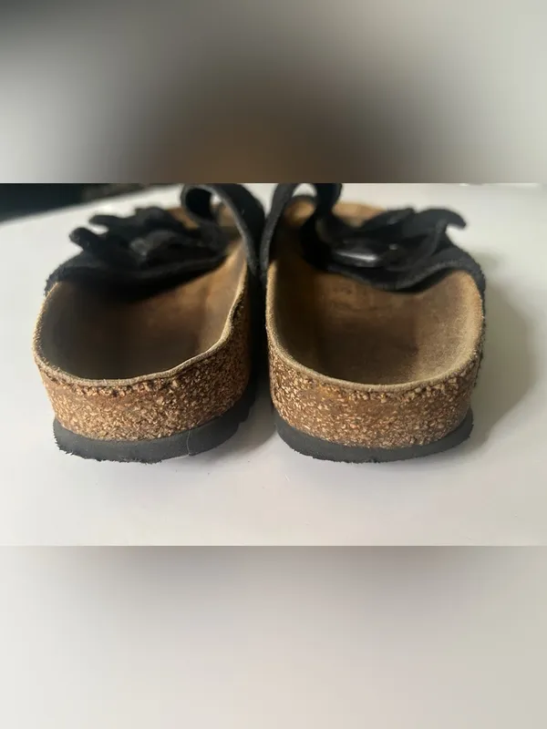 Birkenstock Arizona Suede Leather Sandals 36 - Image 5
