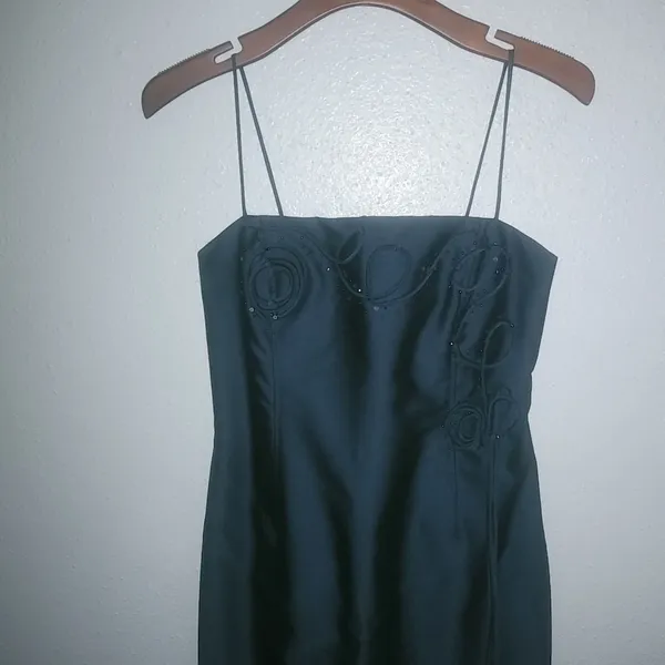 Tessuti 42 XS 6 Midnite Blue Formal Maxi Dress - Image 2