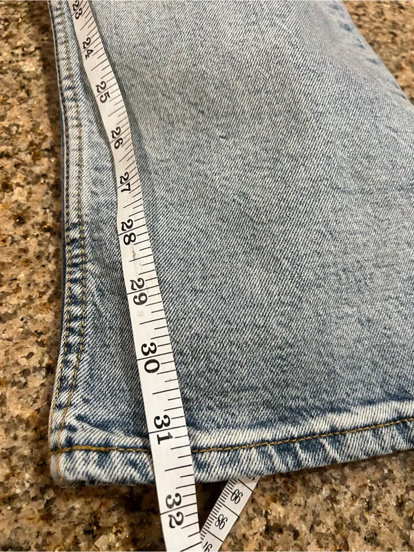 GOOD AMERICAN Good Icon Straight Diamond Jeans Size 4/27 NWOT - Image 7