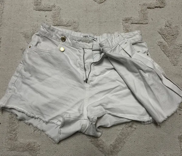 ZARA White  Skort - Image 3
