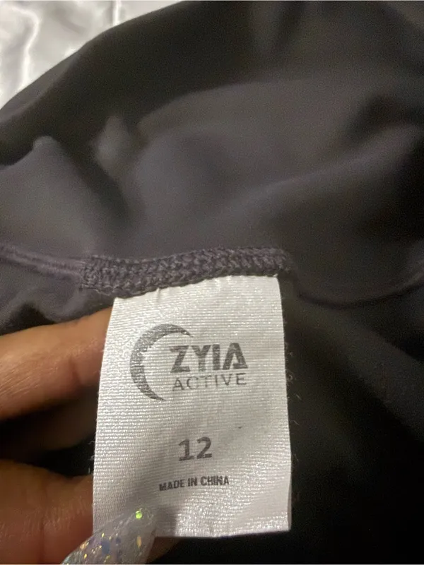 ZYIA Active Gray Leggings - Image 2
