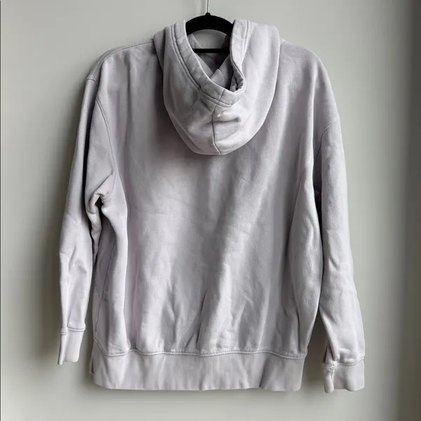 Nike Gray Hoodie Sweatshirt Size S - Image 6