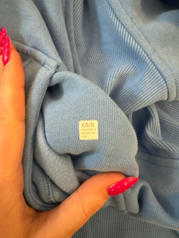 Lululemon Half-Zip Scuba Blue - Image 3