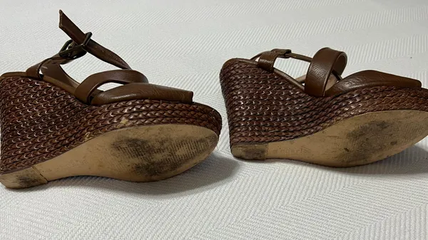 Charles David Brown Wedges - Image 4