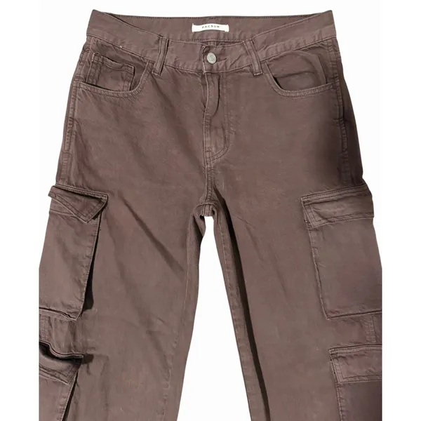 Pacsun‎ Eco 90's Baggy Cargo Pants Brown Women's Size 26 - Image 3