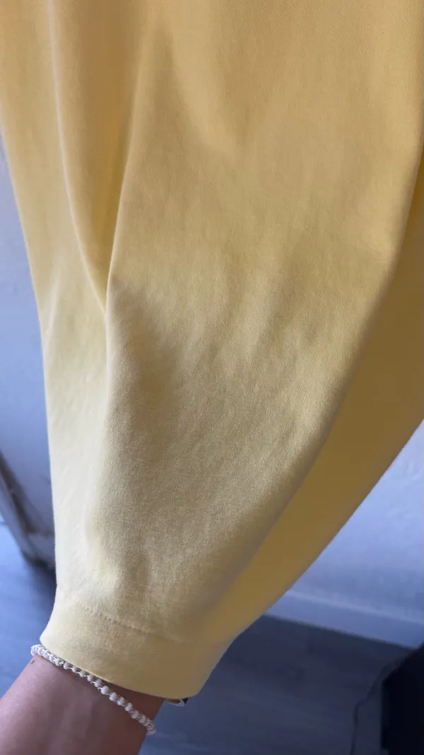 Vintage 90s Polo Ralph Lauren Yellow Polo Shirt - Men's M - Classic Fit - Image 7