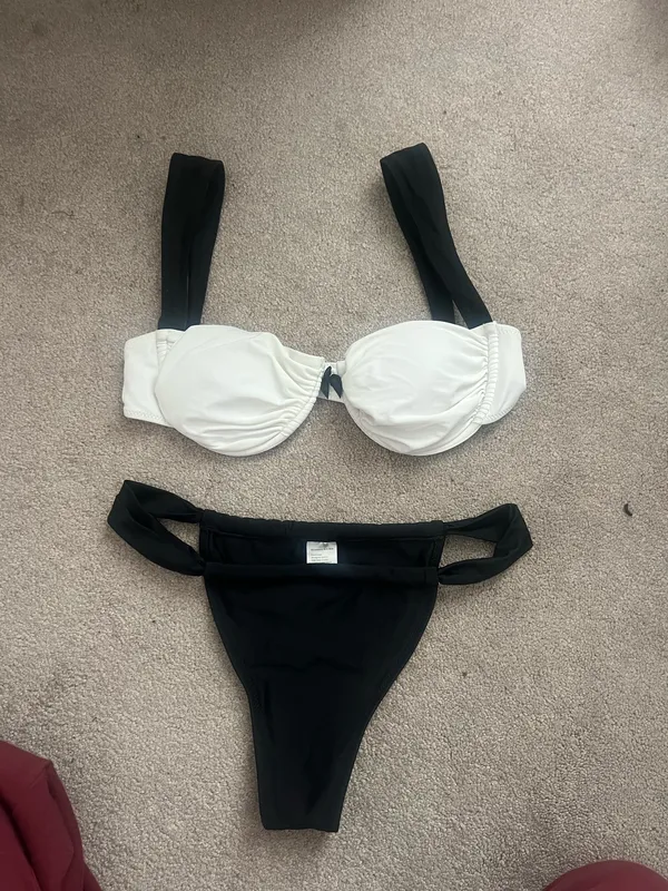 Strawberry Milk Mob bathingsuit White - Image 3