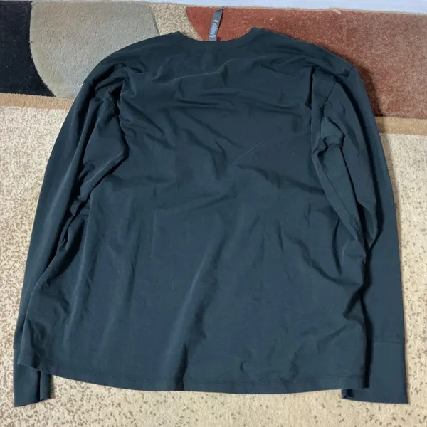 Vuori Womens Gorpcore Long Sleeve Crewneck Top Black XS‎ VW1028 Relaxed Fit - Image 5