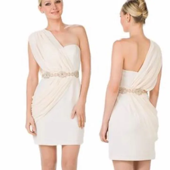 Pearl Georgina Chapman of Marchesa Dress Sz 0 - Image 2