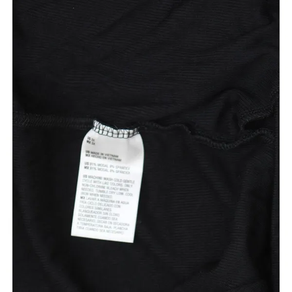 NEW State of Day Womens Ribbed Piper Pajama Pants Black 3X - Image 5
