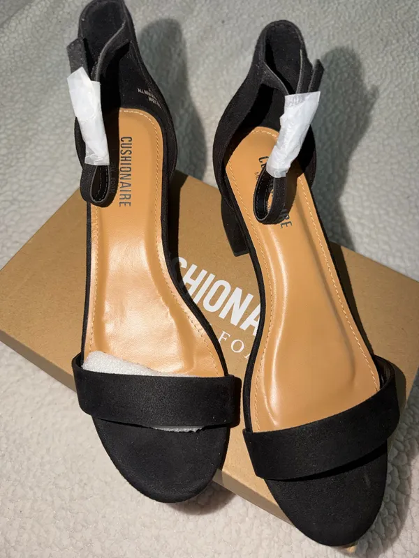 Cushionaire NEW Heels Black - Image 2