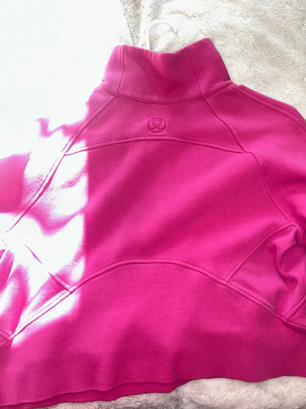 Lululemon Sonic Pink Scuba Funnel Neck Xs/s - Image 2
