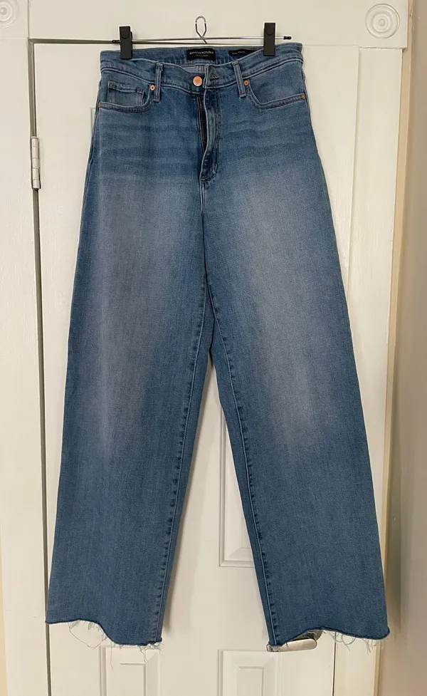 Banana Republic TALL High-Rise Wide Leg Jeans - Image 2