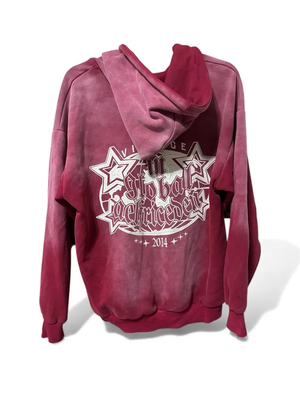 Aelfric Eden vintage washed zip-up hoodie - Image 2