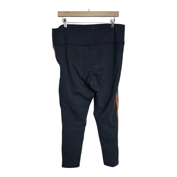 Aerie Pull On Pant legging‎ Size Medium Gray Rainbow Striped XXL - Image 2