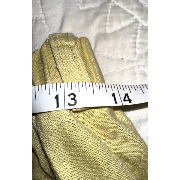 Patagonia Women's Size Medium Yellow Island Hemp Shorts 8" Drawstring Pockets - Image 10