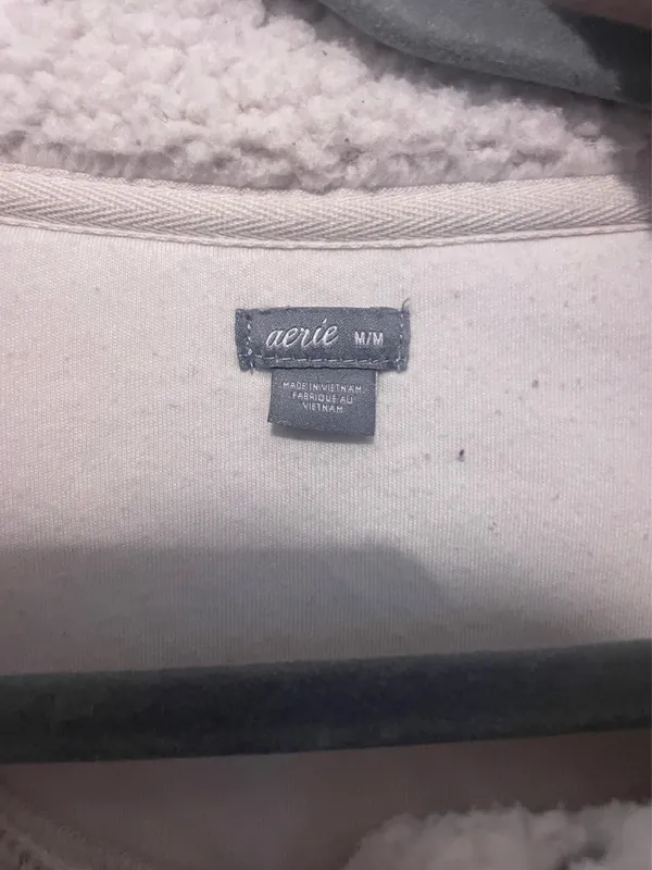 Aerie Fleece Quarter-Zip Pullover - Image 2