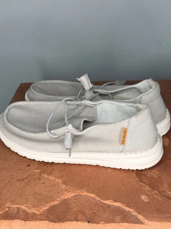 Hey Dude Wendy Chambray Shoes - Image 5