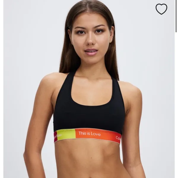 Calvin Klein Pride This Is Love Unlined Bralette - Image 3