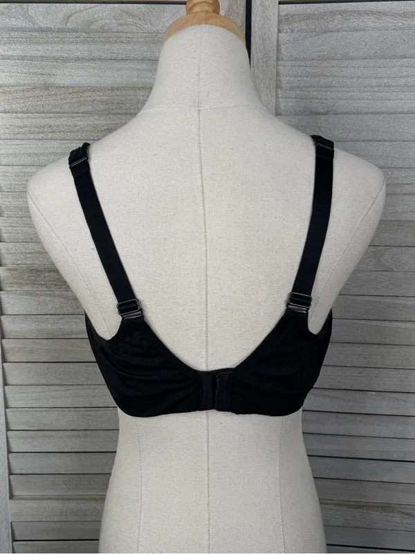 JOCKEY Women's Black Lightly Lined Wire Free Bra-XL - Image 2
