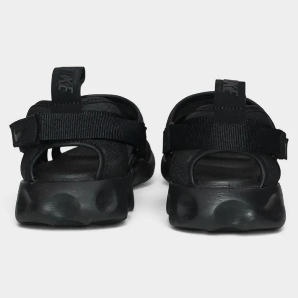 Nike Owaysis Sandals Women 7 Triple Black Adjustable Sport - Image 5