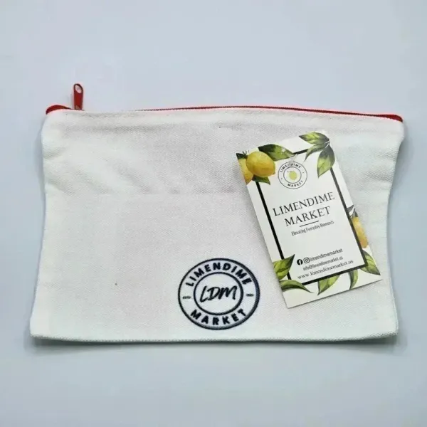 Muslim Canvas‎ Zipper Pencil Bag Makeup Bag Pouch Bag Handmade NWT - Image 2