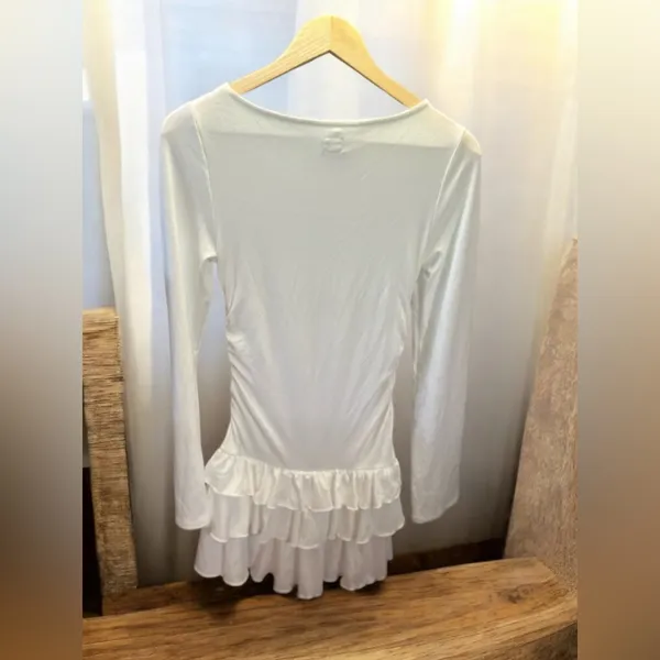 Free-EST By Free People Good Feels Ruffle Mini Dress - Image 12