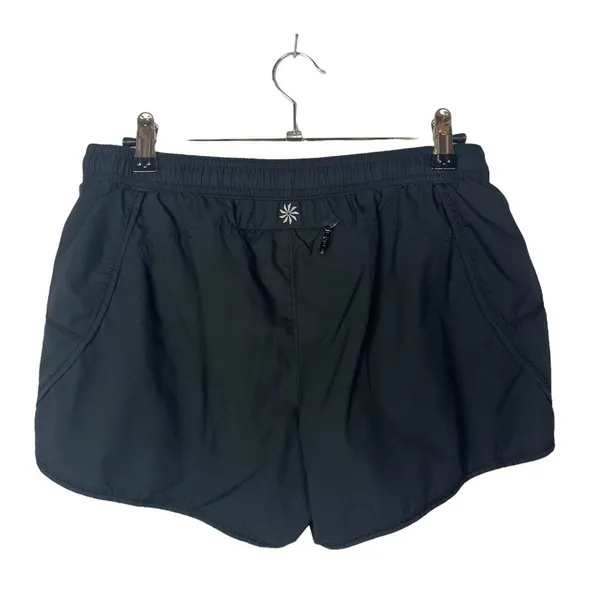 Athleta Record Time‎ Run Black Athletic Shorts S - Image 3