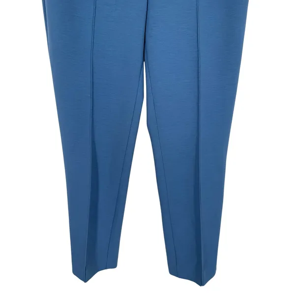 Ann Taylor Womens Blue Pintuck Front Ankle Trousers Pants Size 6 Business Casual - Image 7