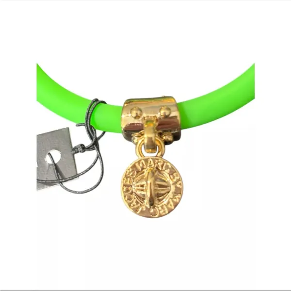 Marc By Marc Jacobs NWT Floro Toucan Green Silicon Bracelet - Image 2