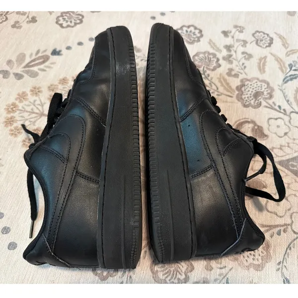 Nike Women's Air Force 1 '07 Low 'Triple Black' Size 10.5 - Image 7