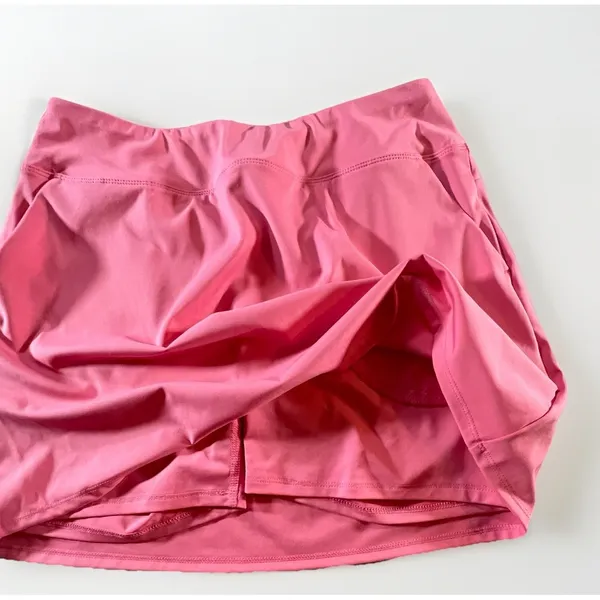 Tommy Bahama Golf Skort Women's M Pink Stretch‎ Athletic Skirt Shorts Pockets - Image 6