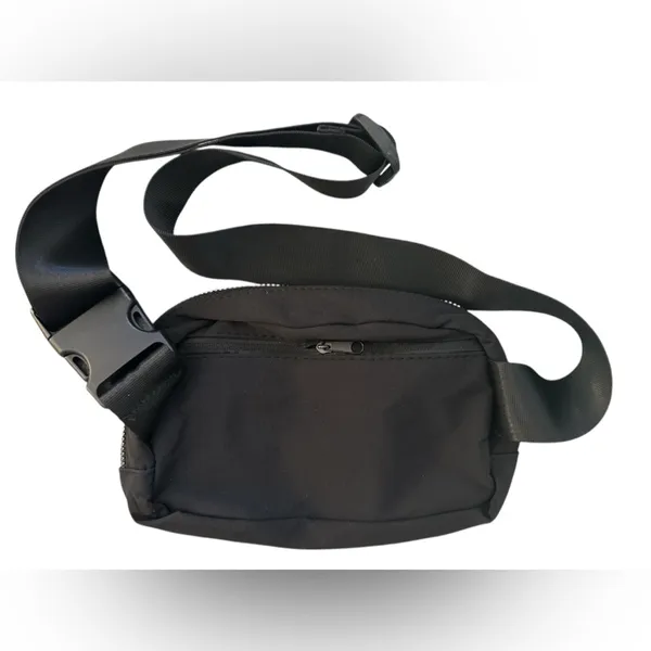 Black Nylon Crossbody Belt Bag NWT - Image 3