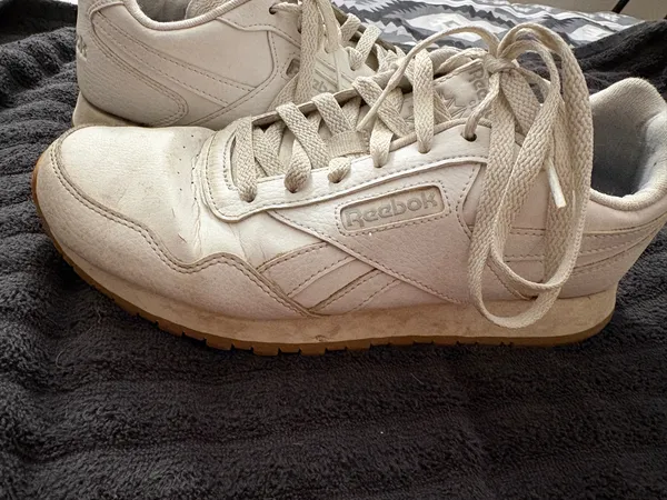 Reebok Sneakers Classic White Leather Women’s 7.5 - Image 2