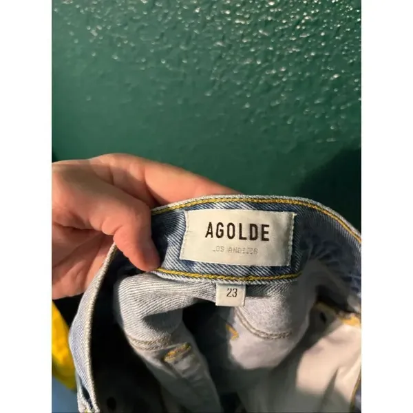 AGOLDE Parker High Rise Shorts Sz 23 - Image 4