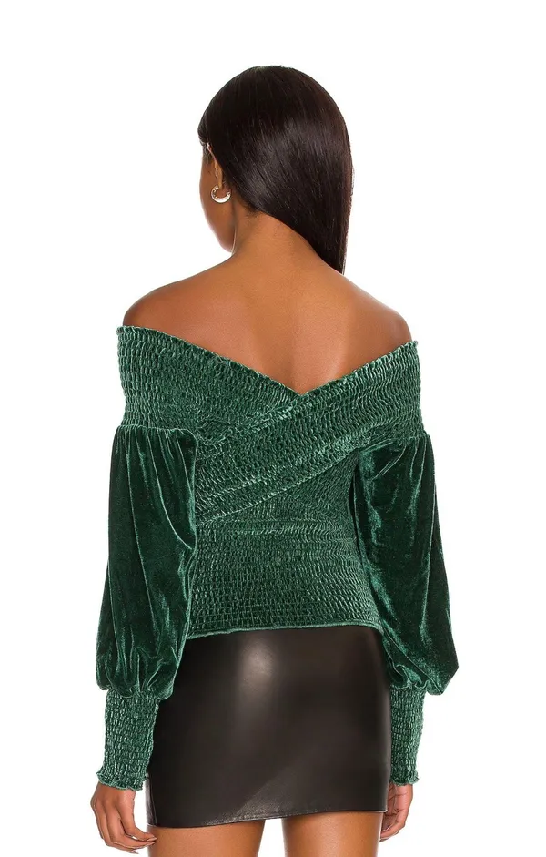 Steve Madden Velvet Top - Image 3