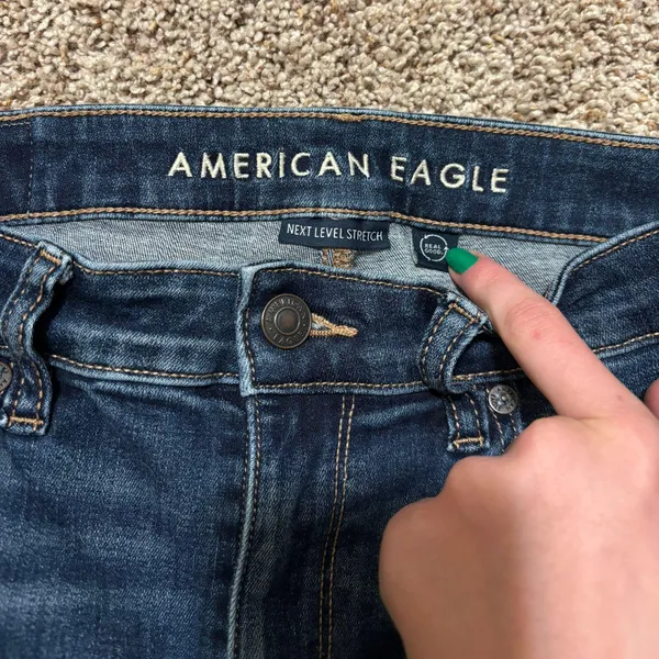 American Eagle High Rise Flare Jeans - Image 3