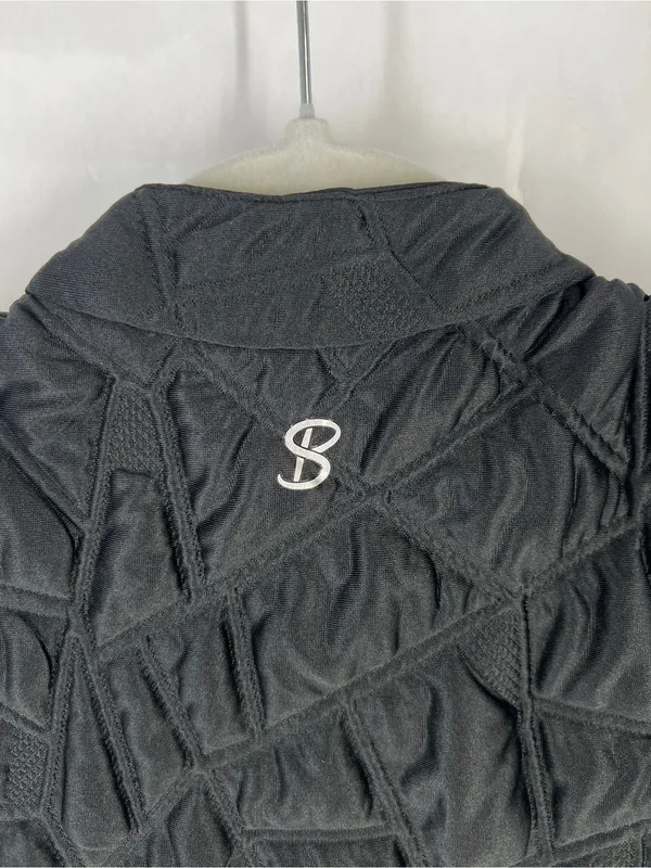 Sofibella Black Quilt Vest Size Small NWT UPF 50 Style 2432N - Image 11