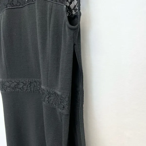 Tory Burch Womens M Cocktail Dress Lace Stretch Elegant‎ Party Flirty Whimsygoth - Image 6