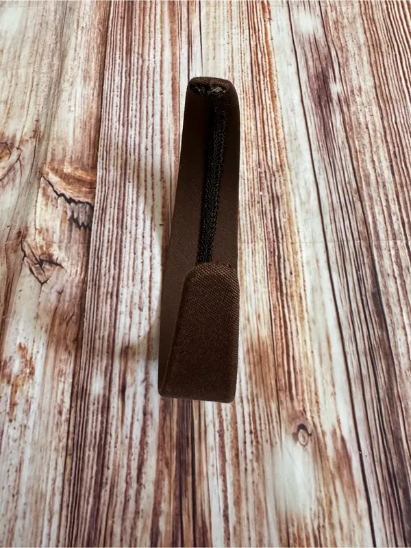 Unbranded Chocolate Brown Ribbon Headband OS - Image 4