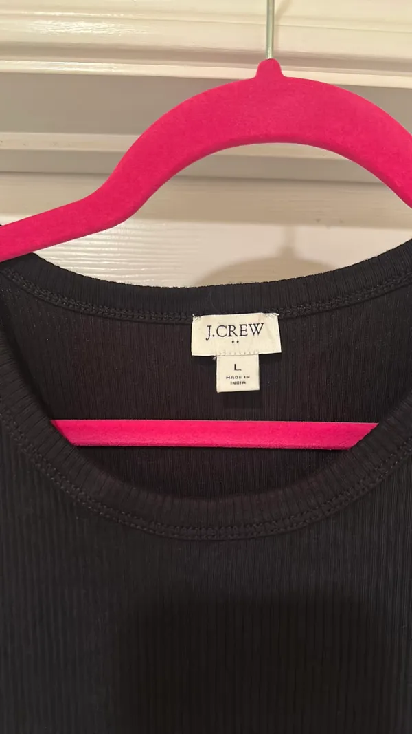 J.Crew Maxi Dress Black Sleeveless - Image 3