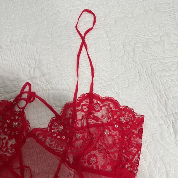 Victoria’s Secret Red Lingerie - Image 3