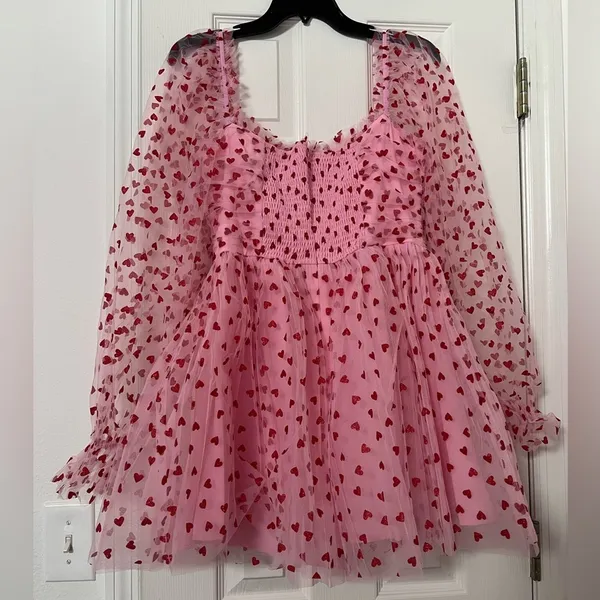 Dolls Kill Sugar Thrillz Heavenly Affair Babydoll Dress - Image 2