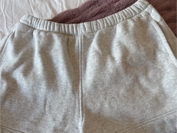 lululemon athletica Light Gray Drawstring Athletic Shorts - Image 2