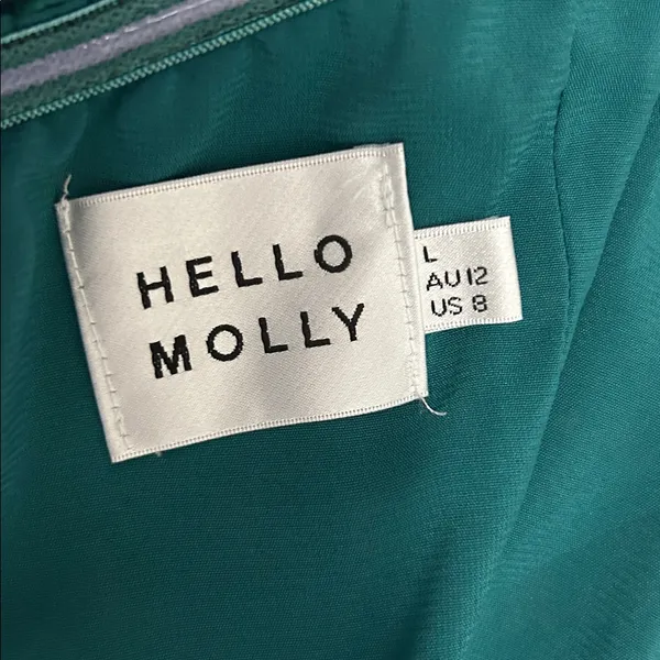 Hello Molly Spiced Ginger Medley Green Leopard Maxi Dress - Image 7