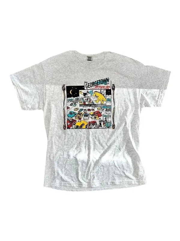 Gildan Georgetown Drive-In Indiana Unisex Tshirt - Image 2