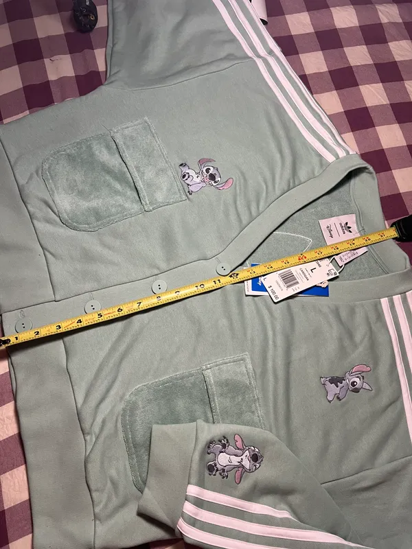 Disney Lilo & Stitch Cardigan Women's In Hazy Green - Image 10