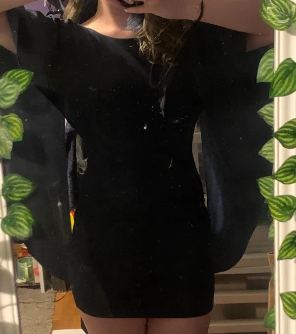 SheIn Open Back Dress - Image 3